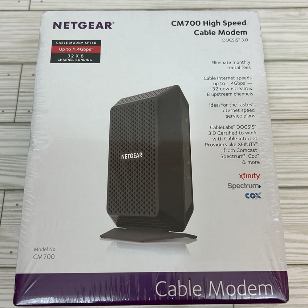 NETGEAR CM700 High Speed Cable Modem NIP